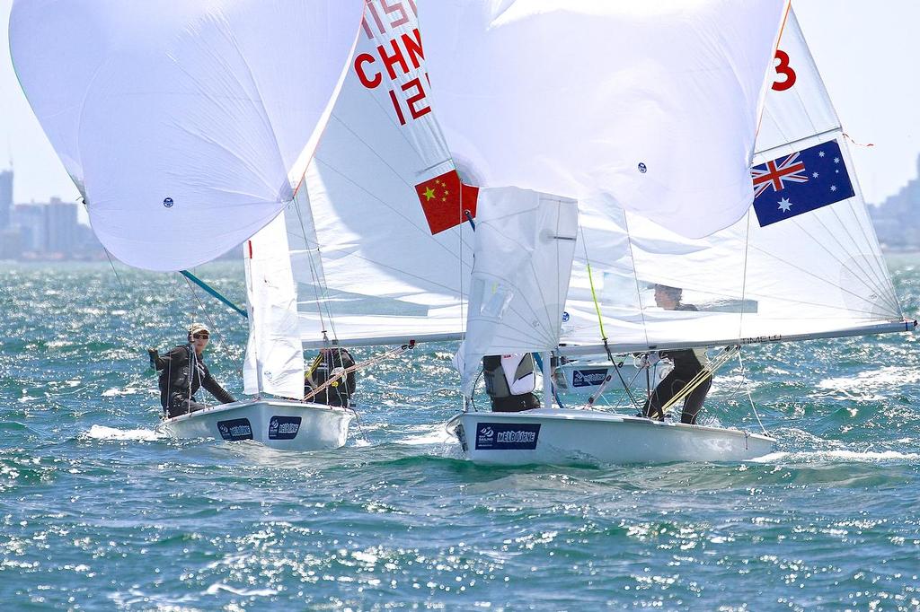 ISAF Sailing World Cup, Melbourne Day 1 - M470 © Richard Gladwell www.photosport.co.nz